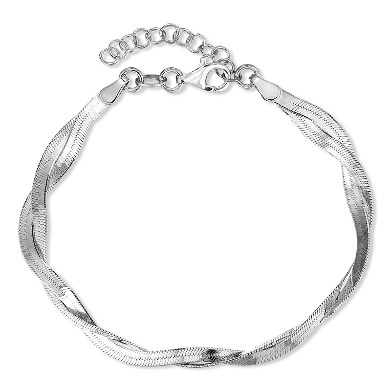 Armband aus Silber x 5,4 mm - Armbänder