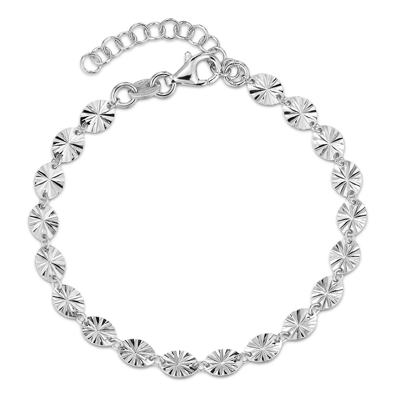 Armband aus Silber x 6,1 mm - Armband aus Silber