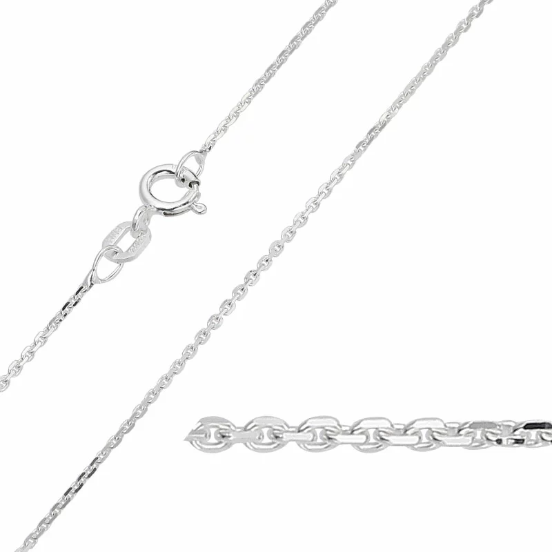 BNH Anker facet armband aus Silber 17 cm x 1,1 mm - Ankerarmbänder – Tolle Armbänder in tollem Design Online