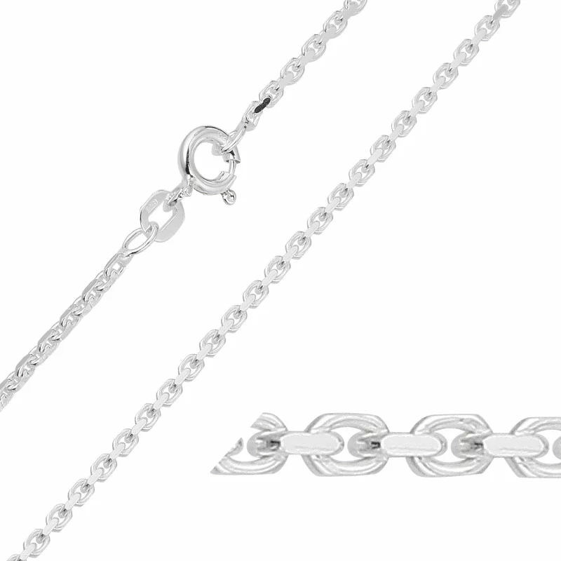 BNH Anker facet armband aus Silber 17 cm x 1,7 mm - Armbänder