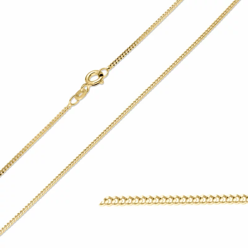 BNH Panzerarmband aus 8 Karat Gold 21 cm x 1,3 mm - Panzerarmbämder