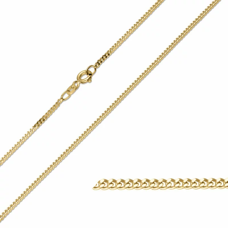 BNH Panzerhalskette aus 14 Karat Gold 42 cm x 1,8 mm - Panzerketten - Günstige Panzerketten aus Gold und Silber