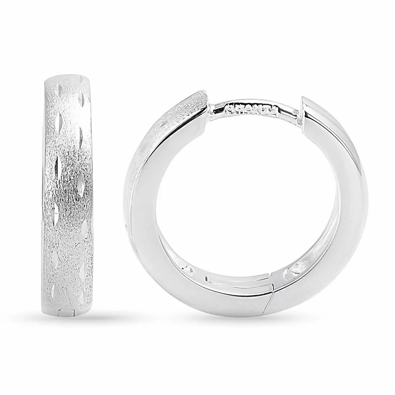 16 mm Kreole in Silber - Creolen aus Silber - Finden Sie hier moderne Silber Creolen