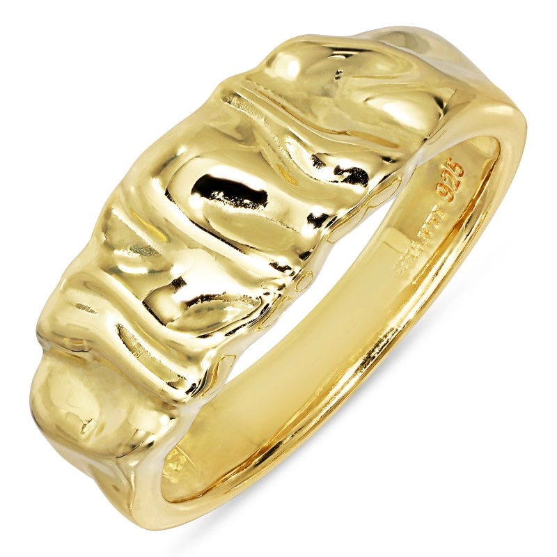 Ring aus vergoldetem Sterlingsilber - Ringe aus vergoldetem Silber
