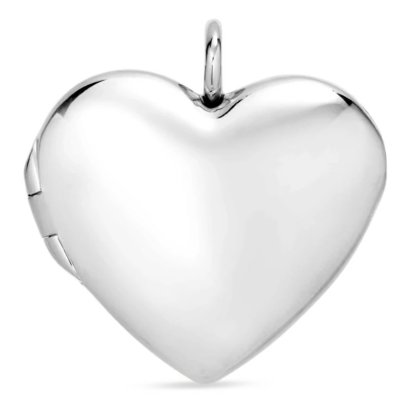 Herz Medaillon aus Silber - Herzanhänger - Schöne Herz Anhänger in elegantem Design