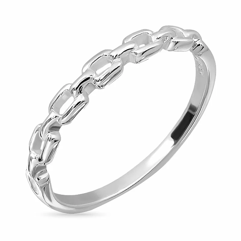 Kette Ring aus Silber - Ringe aus Silber