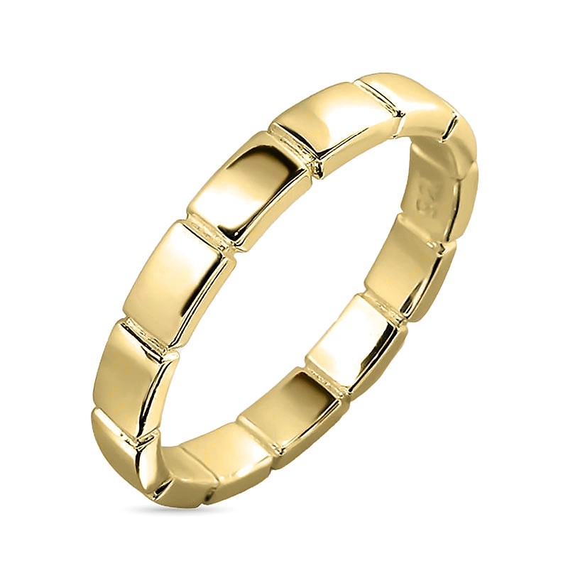 Ring aus vergoldetem Sterlingsilber - Ringe aus vergoldetem Silber