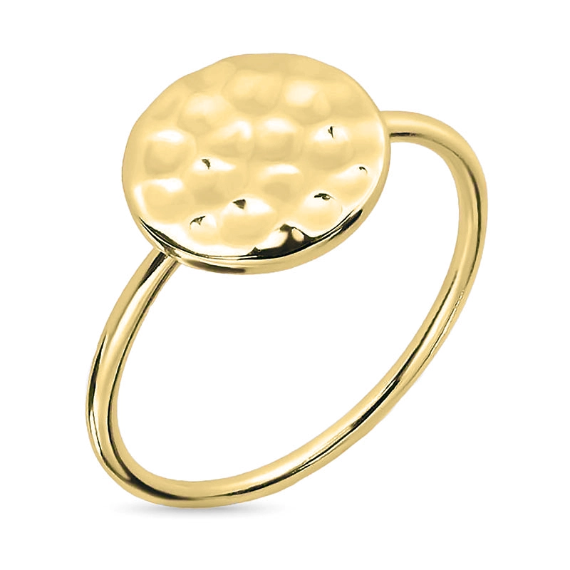 runder Ring aus vergoldetem Sterlingsilber - Rund Ring - Finden Sie Runder Ringe in schöne formen