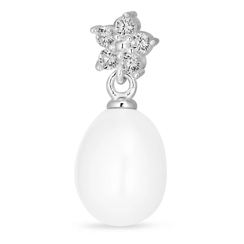 Perle Anhänger aus Silber - Perlenschmuck - Schmuckstücke mit Perlen - Schnelle Lieferung