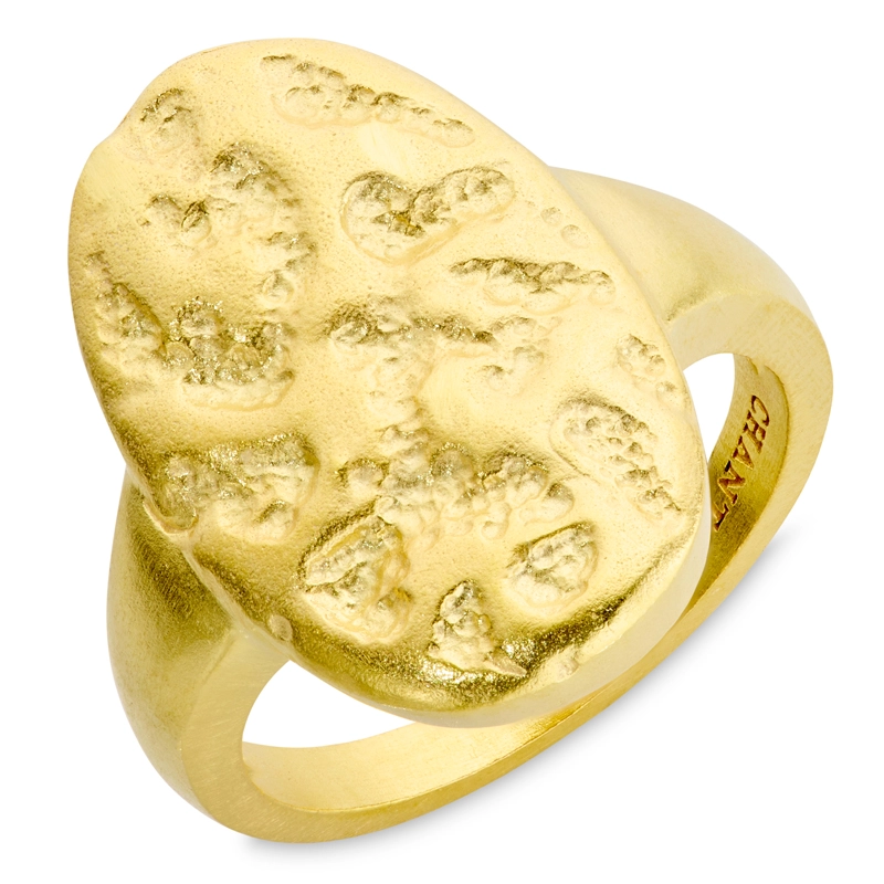 Ring aus vergoldetes Messing - Eliné - Ringe