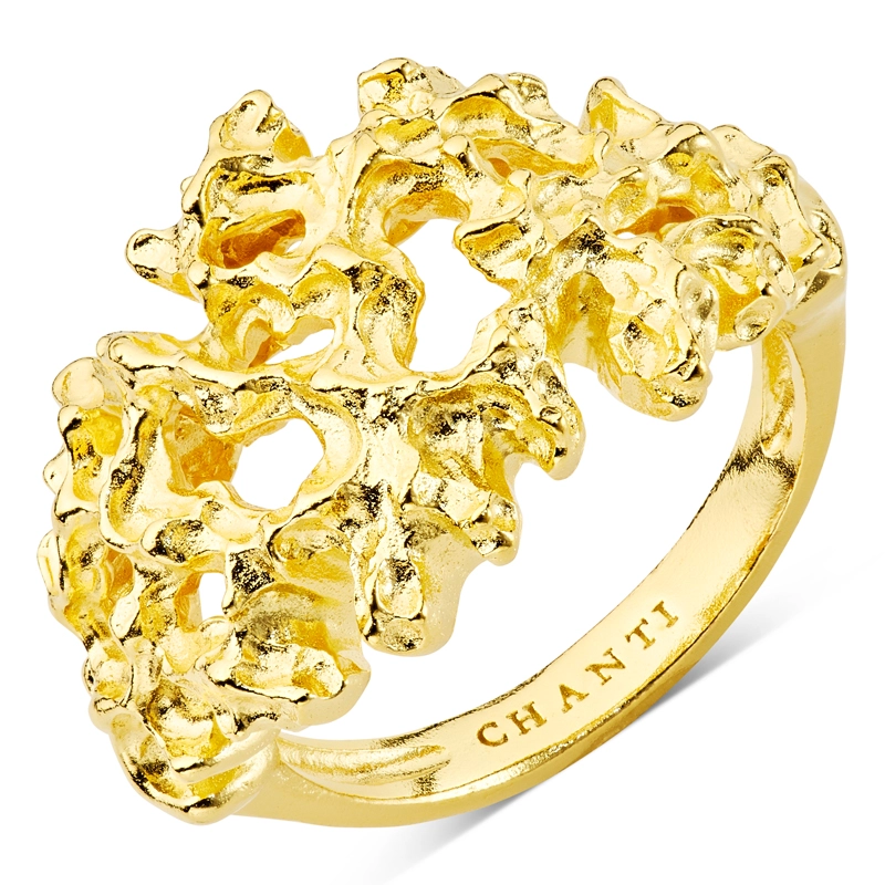 Ring aus vergoldetes Messing - Eliné - Schmuck - Günstige Schmuck online kaufen hier auf Chanti