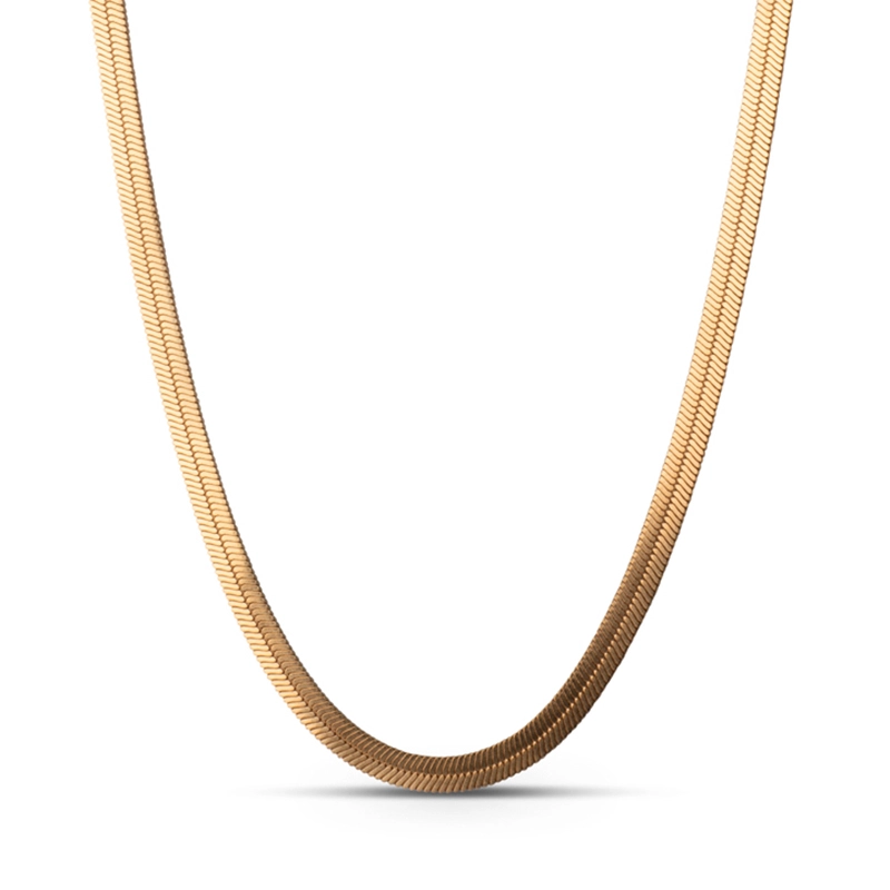 Enamel Caroline Halskette in vergoldetem Sterlingsilber - Halsketten aus vergoldetem Silber - Kaufen Vergoldete Halskette