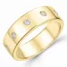 Diamant Ring in 14 Karat Gold 0,20 ct