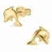 Delfin Ohrringe in 9 Karat Gold