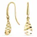 Tropfen Ohrringe in 9 Karat Gold mit