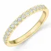 Diamant Memoirering in 14 Karat Gold 0,24 ct