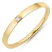 eng Brillantring in 9 Karat Gold 0,01 ct