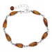 Bernstein Armband aus Silber