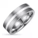 Ring aus Titanium und Silber