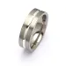 Ring aus Titanium und Silber