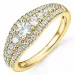 Bestellware - diamantring in 14 karat gold 0,24 ct 0,51 ct