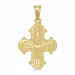 18 x 24 mm Gold Dagmarkreuz aus 8 Karat Gold - Amoré