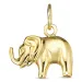 Elefant Anhänger aus 8 Karat Gold