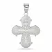 18 x 30 mm Dagmarkreuz aus Silber - Amoré