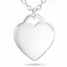 Herz Halskette aus Silber und Herzförmiger Anhänger aus Silber
