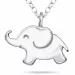 Klein Elefant Halskette aus Silber