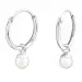 12 mm Perle Kreole in Silber - Little Ones