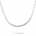 Victoriakette aus Silber 42 cm plus 5 cm x 1,4 mm