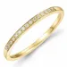 Diamant Memoirering in 14 Karat Gold 0,09 ct