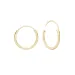 12 mm Aagaard Kreole in 8 Karat Gold