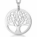 25 mm Støvring Design Lebensbaum Halskette mit Anhänger in Silber