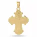 17 x 23 mm Siersbøl Dagmarkreuz Anhänger in 8 Karat Gold