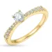 Zirkon Ring aus 9 Karat Gold