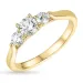 Zirkon Ring aus 9 Karat Gold