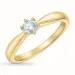 Zirkon Goldring aus 9 Karat Gold