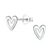 Herz Ohrringe in Silber - Little Ones