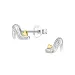 Schuh Kinderohrringe in Silber mit vergoldetem Silber - Little Ones