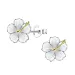 Blumen Kinderohrringe in Silber - Little Ones