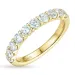 Zirkon Ring aus 9 Karat Gold