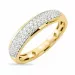 Diamant Goldring in 14 Karat Gold 0,3 ct