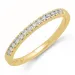 eng Diamant Memoirering in 14 Karat Gold 0,154 ct