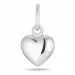 6 x 8 mm Herz Anhänger aus Silber
