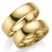 Breite 6 mm trauringe aus 9 karat gold - set