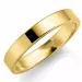 4 mm Trauring aus 9 Karat Gold