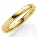 Eng 3 mm trauring aus 14 karat gold