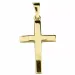 14 x 24 mm Kreuz Anhänger aus 8 Karat Gold